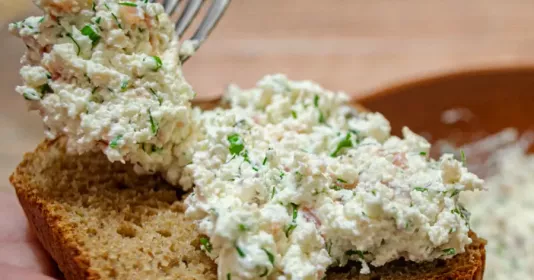 Spread recipes for canapes and sandwiches